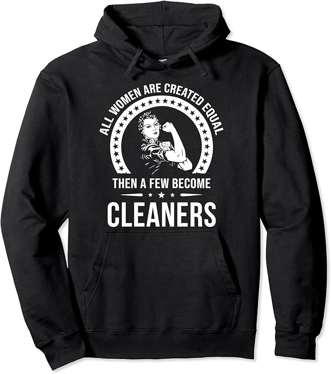 Cleaner Shirts for Women Cleaner Pullover Hoodie